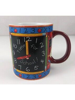 Wells Street By Lang Susan Winger Time For School Coffee Cup Mug #9001268